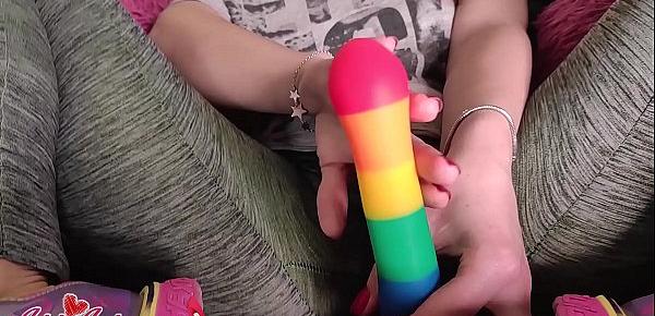  Babe Play Anal Sex Toys and Tells How to do it - Homemade